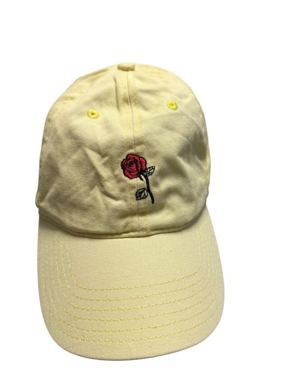 Disney Princess Belle Beauty and the Beast Rose Yellow Baseball Cap 2018